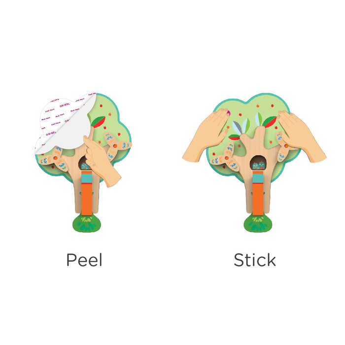 Oribel VertiPlay Wooden Wall Toys