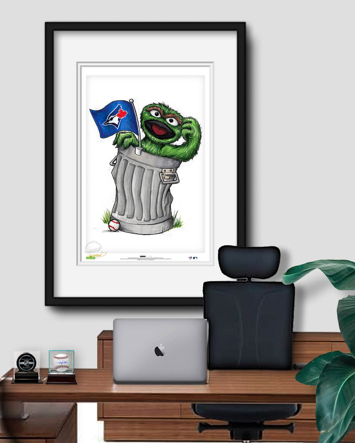 Oscar Rep Your Colours x MLB Blue Jays Limited Edition Art Print