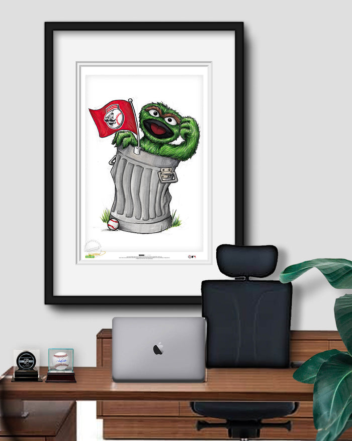 Oscar Rep Your Colours x MLB Reds Limited Edition Art Print