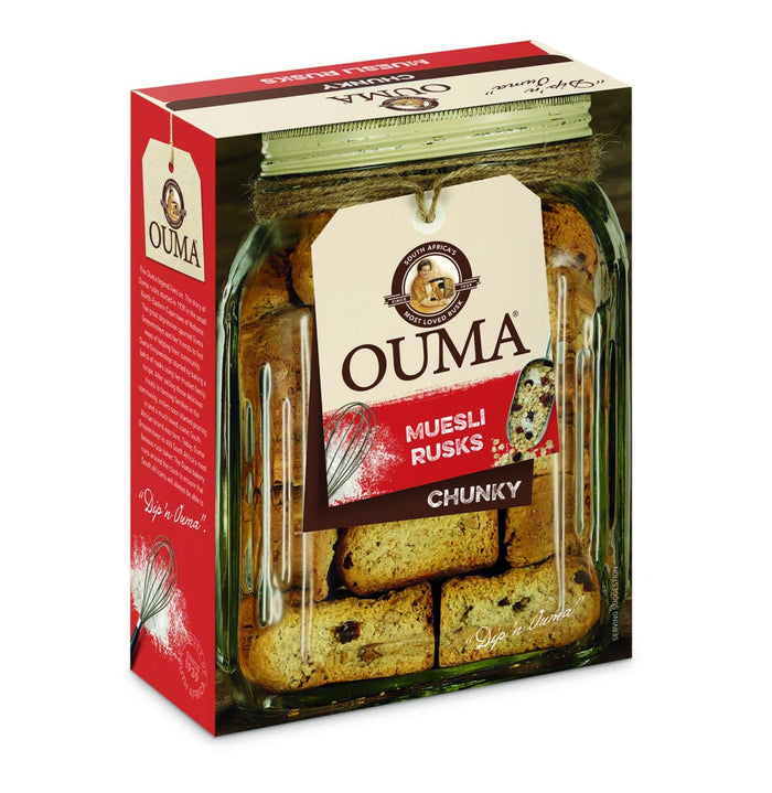 OUMA Muesli Rusks (1Kg) from South Africa - AubergineFoods.com