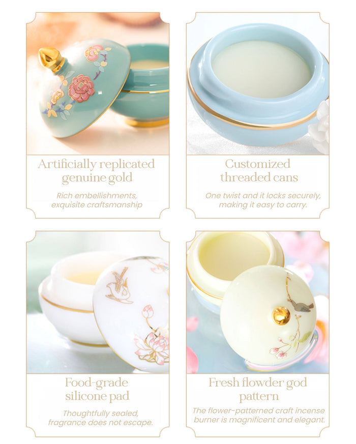 PALACE MUSEUM Flower God Collection Solid Perfume Balm T5499