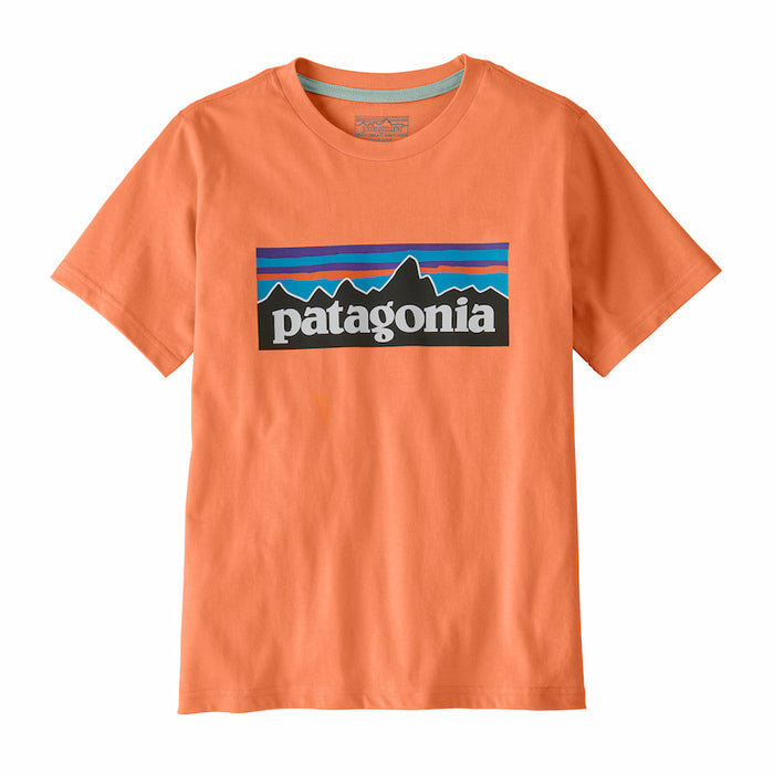 Patagonia Boys' P-6 Logo Short Sleeve T-Shirt