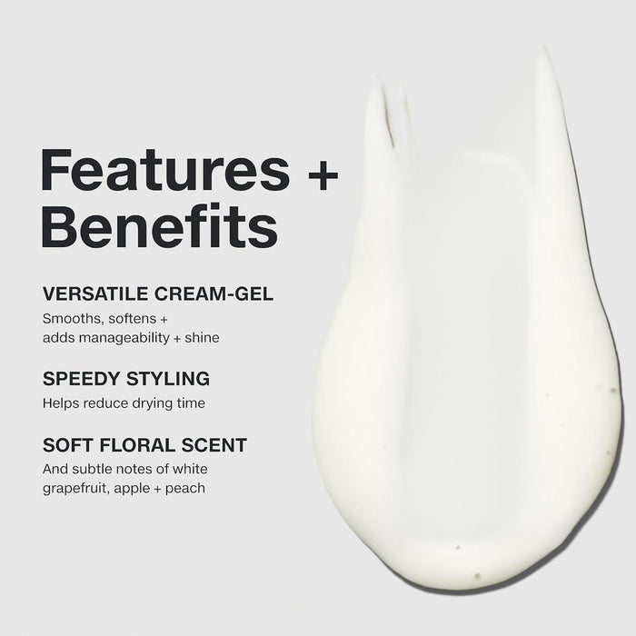Paul Mitchell Fast Form Styling Cream Gel, Soft Hold, Faster Styling + Manageability, For All Hair Types, 5.1 fl. Oz