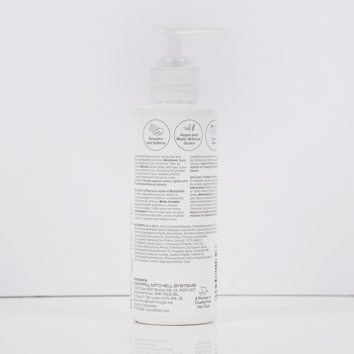 Paul Mitchell Fast Form Styling Cream Gel, Soft Hold, Faster Styling + Manageability, For All Hair Types, 5.1 fl. Oz
