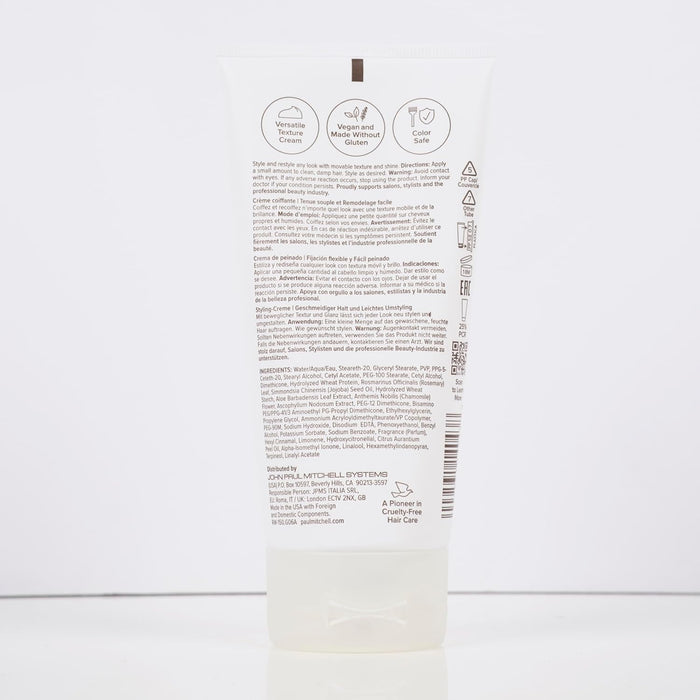 Paul Mitchell Re-Works Styling Cream, Pliable, Flexible Hold + Easy Restyling, For All Hair Types, 5.1 fl. oz