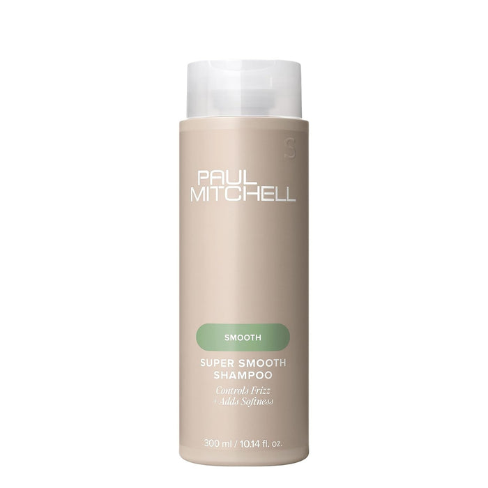 Paul Mitchell Super Smooth Shampoo, Controls Frizz, Adds Softness, For Frizzy Hair