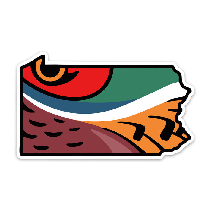 Pennsylvania Pheasant Decal Sticker