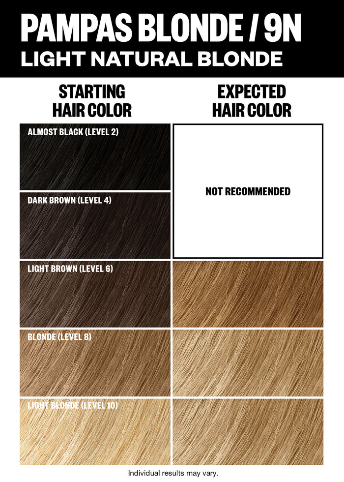 Permanent Color Kit - Blonde Shades