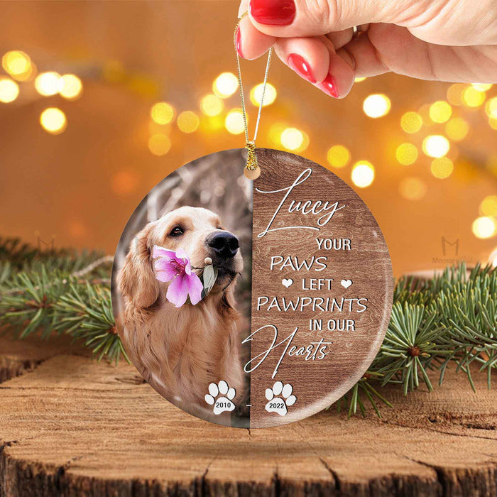pet memorial ornament dog