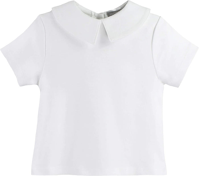 Petit Ami Knit Short Sleeve Collar-Boy
