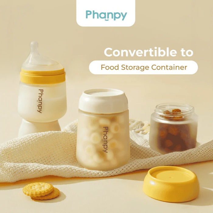 PHANPY Phanpy Anti Colic Glass Bottle (160ml/240ml) | Isetan KL Online Store