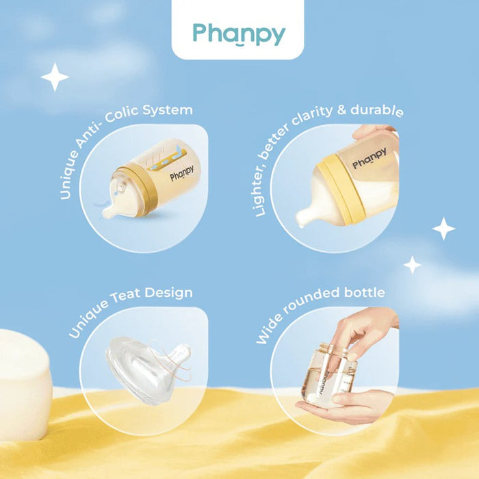 PHANPY Phanpy Anti Colic PPSU Bottle (160ml/240ml) | Isetan KL Online Store