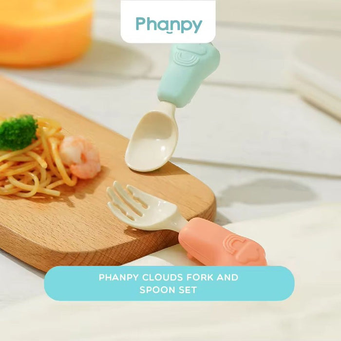 PHANPY Phanpy Clouds Fork And Spoon Set | Isetan KL Online Store