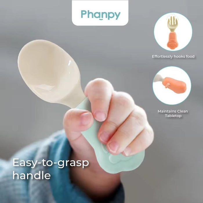 PHANPY Phanpy Clouds Fork And Spoon Set | Isetan KL Online Store