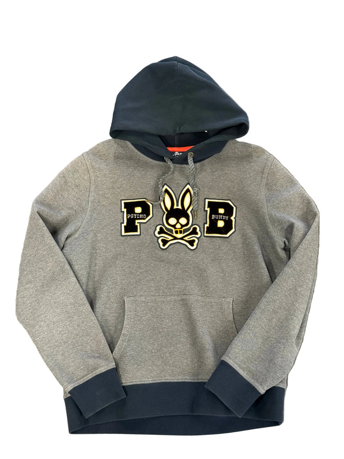 Physcho Bunny Hoodie "Navy Grey"