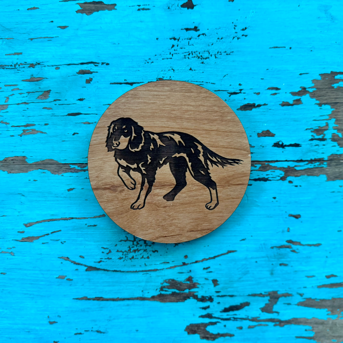 Picardy Spaniel Coaster Set