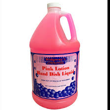 PINK LOTION HAND/DISH SOAP / FRESH SCENT / 1 GAL. (4/CS)