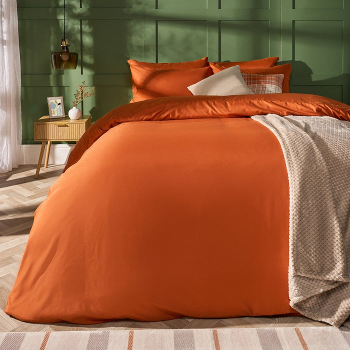 Plain Duvet Cover Set - Double 🇬🇧