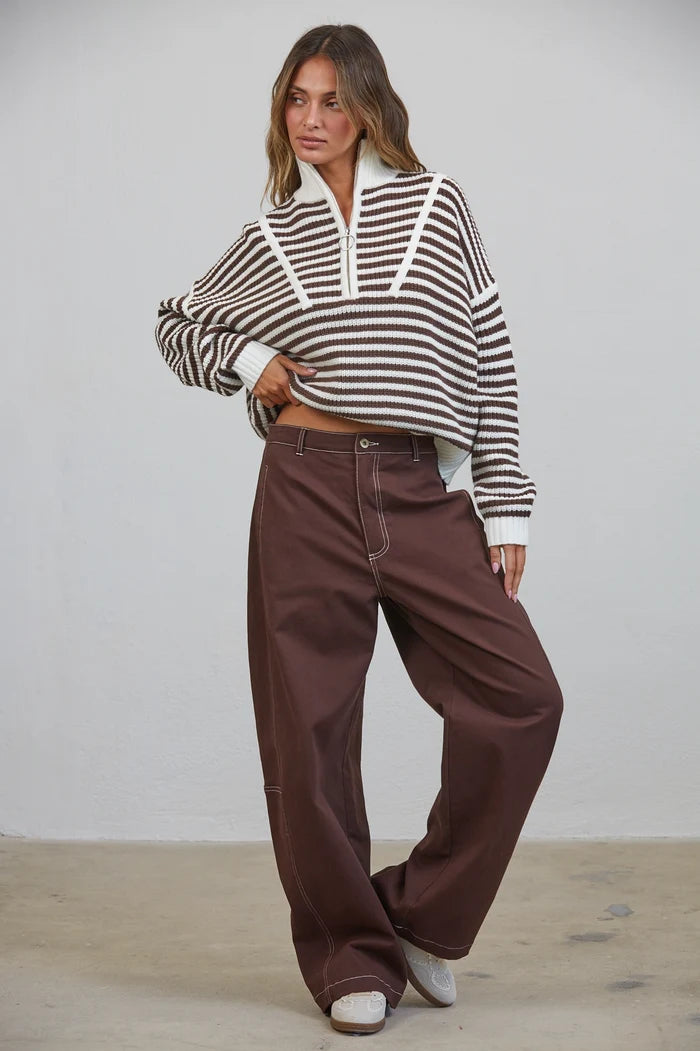 Playback Seamed Pants