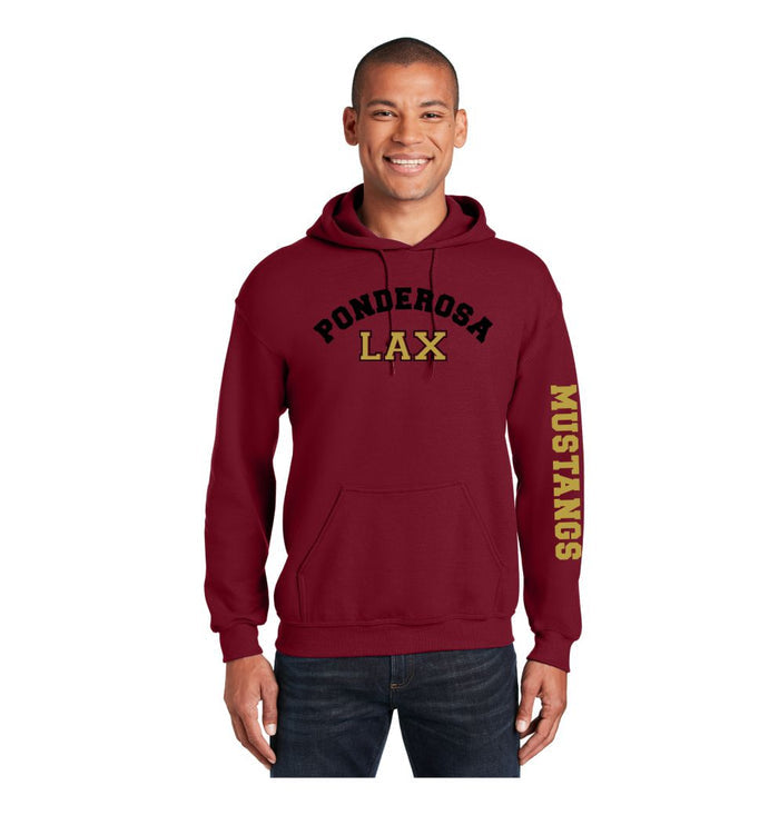 Pondo LAX Basic Hoodie- 4 Designs- Matte or Glitter