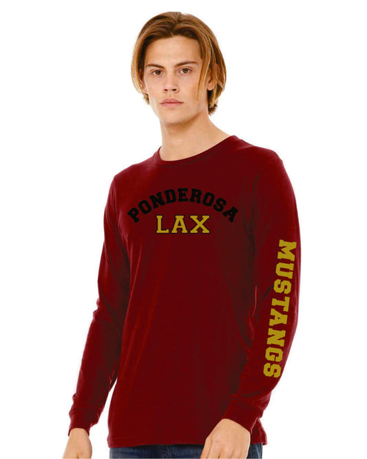 Pondo LAX Bella Canvas Long Sleeve Tee- 4 Designs