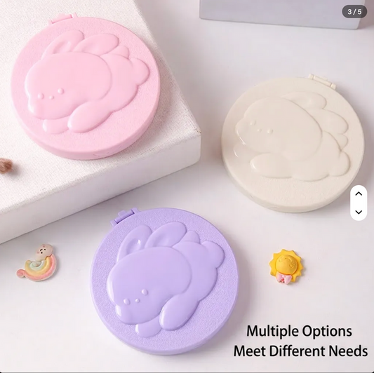Portable Bunny Mirror and Comb