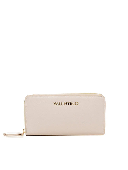 VALENTINO Portafogli pelle ecru VPS7B3155 ZERO-ECRU