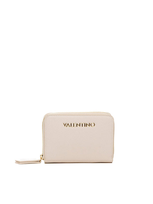 VALENTINO Portafogli pelle ecru VPS7B3137 ZERO-ECRU