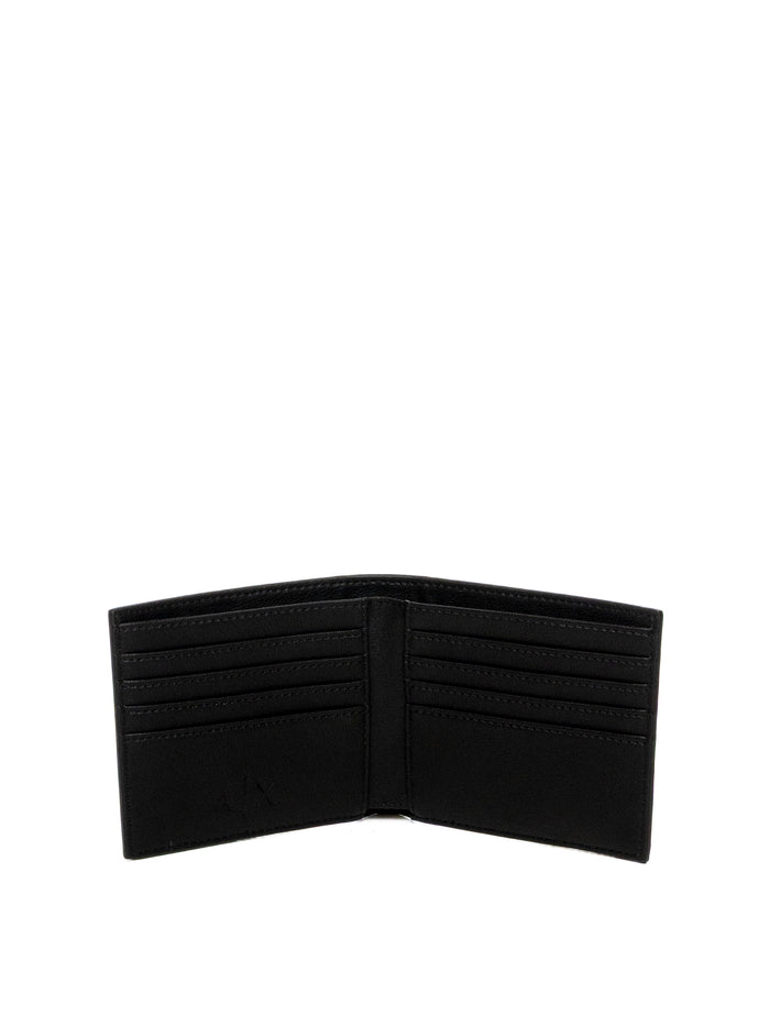 ARMANI EXCHANGE Portafogli pelle nero XM000168 AF22653-MC105