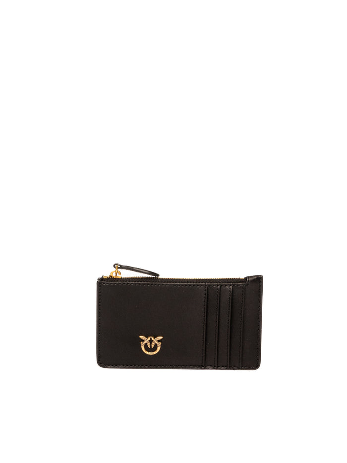 PINKO portafoglio airone nero 100251-AOF1 AIRONE-Z99Q