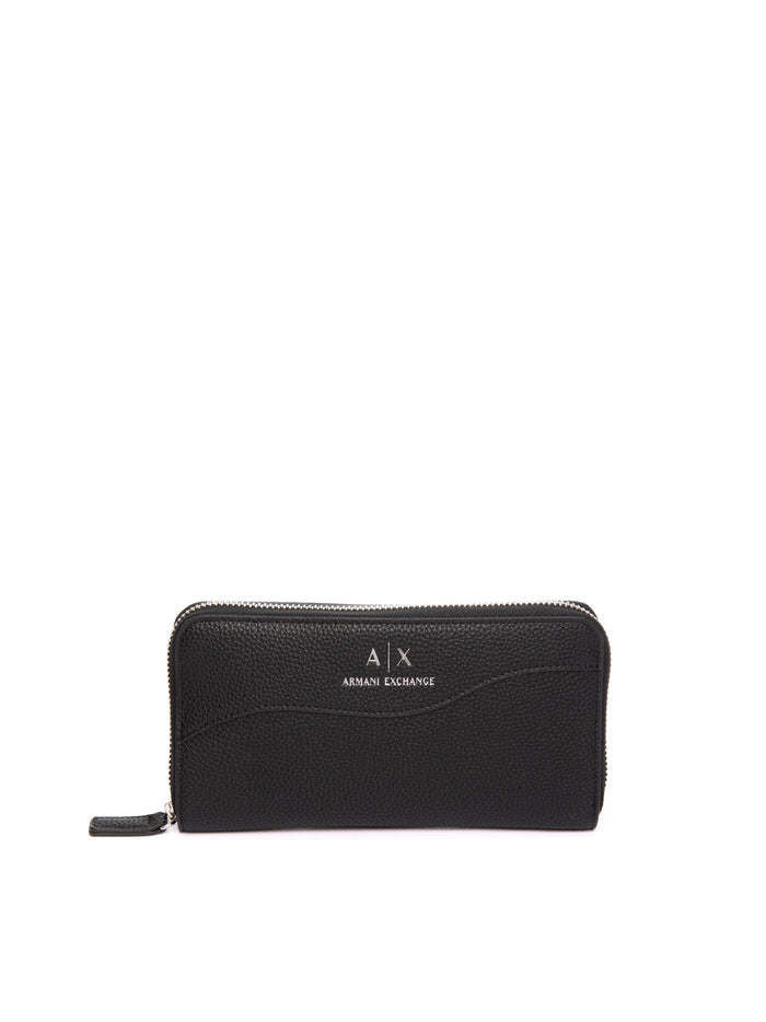 ARMANI EXCHANGE portafoglio logo nero 948068 CC783-00020
