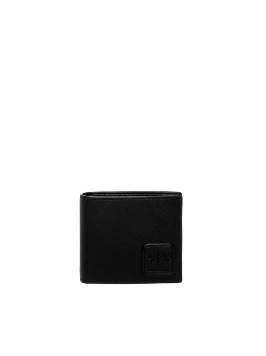 ARMANI EXCHANGE portafoglio logo nero XM000167 AF22653-MC105