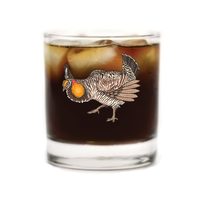 Prairie Chicken Whiskey Glass