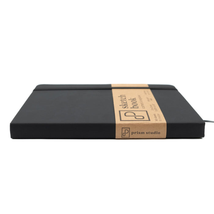 Prism - Sketch Book - 13cm x 21cm - Tuxedo Black. Crafted for versatility-80 sheets acid-free, 94lb paper. At Embellish Away in Bowmanville Ontario Canada
