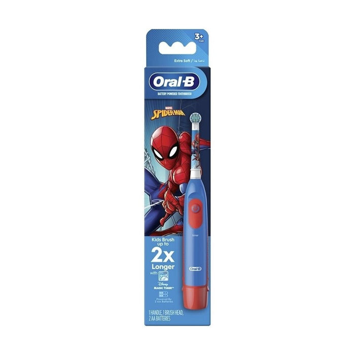 ORAL-B Pro Battery Toothbrush Kids Spiderman | Isetan KL Online Store