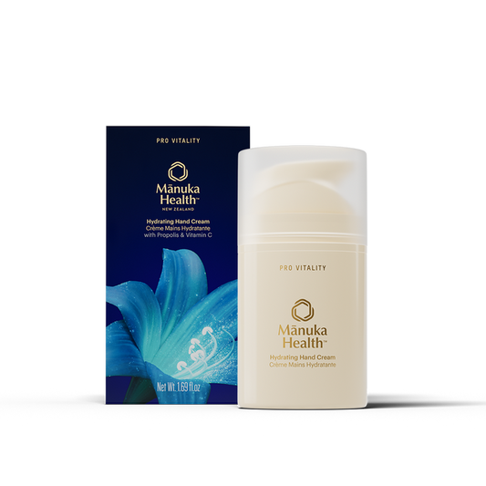 Mānuka Health-Pro Vitality Daily Restorative Hand Cream, 50Ml-Skincare-MHNZProVitalHandCreamCOSMOS50ml1.69fl.ozUS_PR04535-The Detox Market |