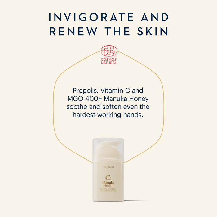 Mānuka Health-Pro Vitality Daily Restorative Hand Cream, 50Ml-Skincare-PT01-The Detox Market |