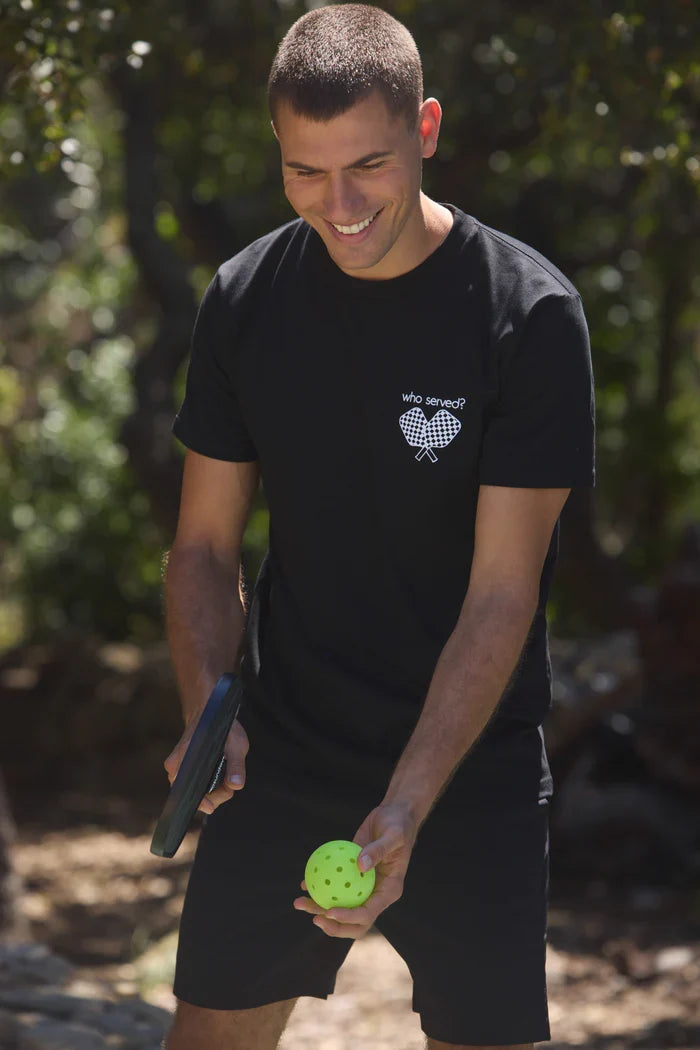 psundays Men's Who Served Short Sleeve Tee