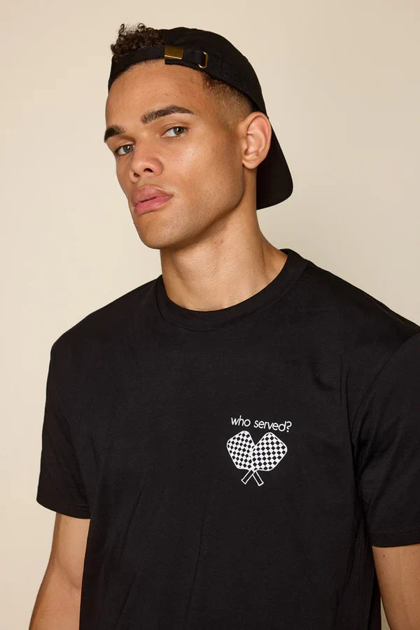 psundays Men's Who Served Short Sleeve Tee