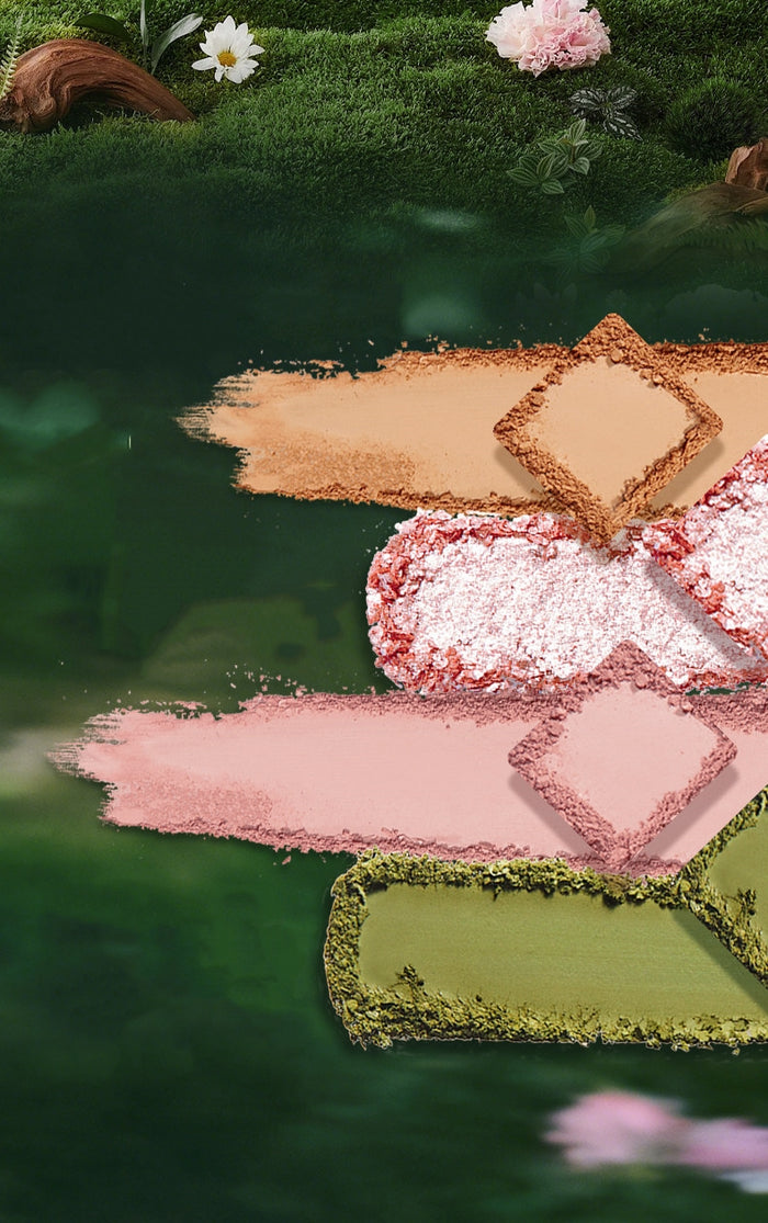 QianYan Spring Blooms in Her Collection Eyeshadow & Blusher T5638