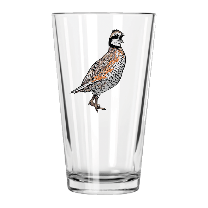 Quail Call Pint Glass