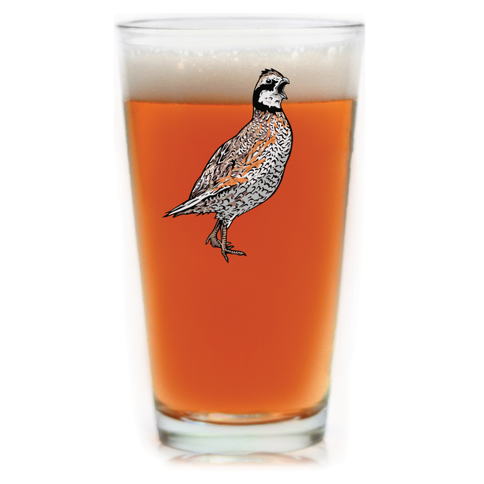 Quail Call Pint Glass