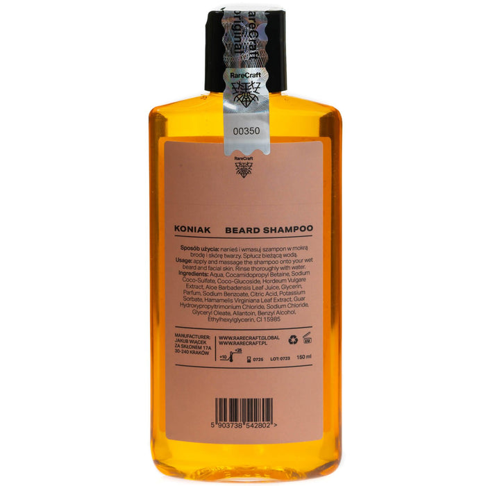 RareCraft Beard Shampoo Koniak - Lockhart's Authentic Grooming Company, LLC