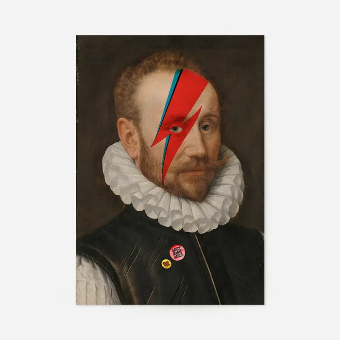 Rebel Bowie Print