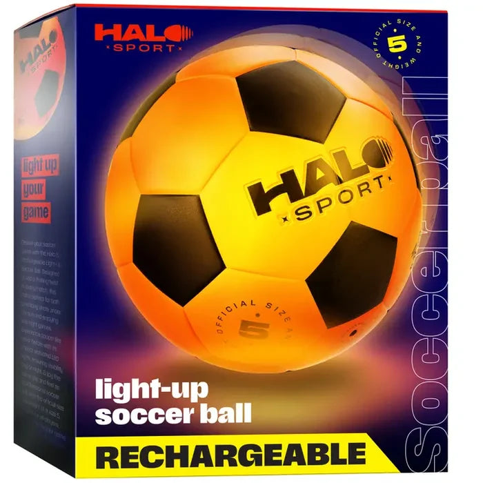 Rechargable Light Up Soccer Ball