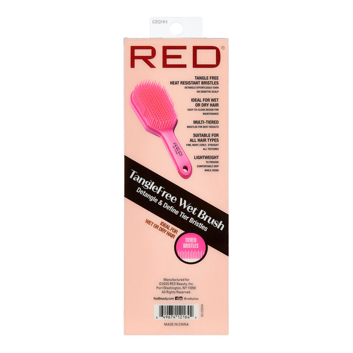 Red By Kiss Wet Detangling Brush