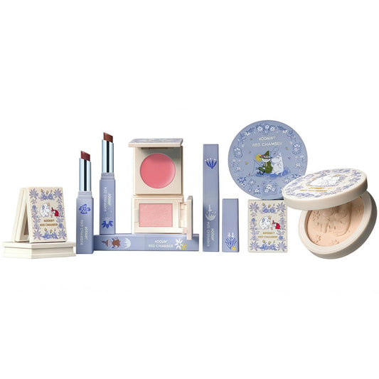 RED CHAMBER X Moomin Multi-use Makeup Cream & Highlighter & Lipstick T5757