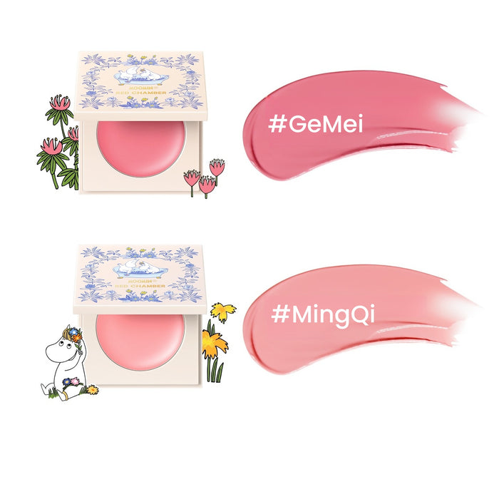 RED CHAMBER X Moomin Multi-use Makeup Cream & Highlighter & Lipstick T5757