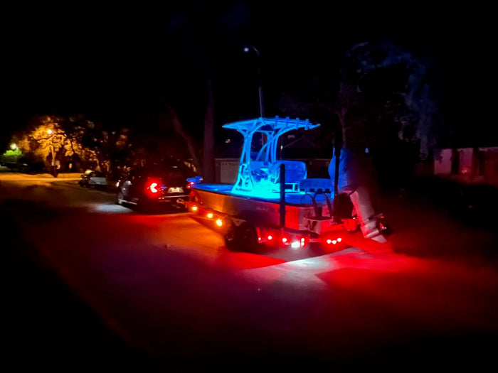 Red LED Rock Lights