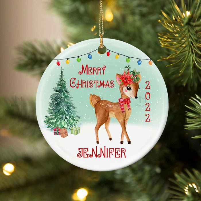 reindeer christmas ornaments